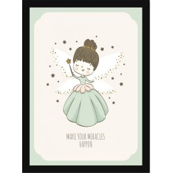 Quadro Poster Infantil Princesa 6026