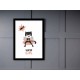 Quadro Poster Infantil Super Girl 6027