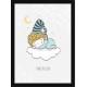 Quadro Poster Infantil Soninho Menino 6028