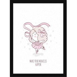 Quadro Poster Infantil Ballet 6029