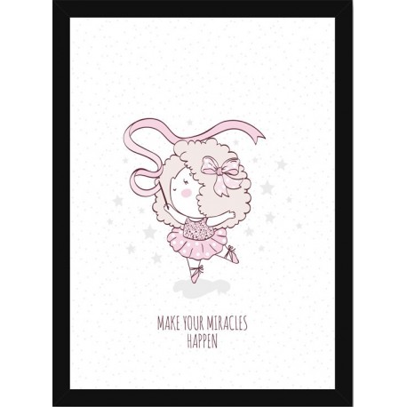 Quadro Poster Infantil Ballet 6029