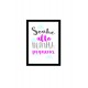 Quadro Poster Infantil Frase Menina 6031