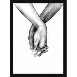 Quadro Poster Art Digital Abstrato 6036