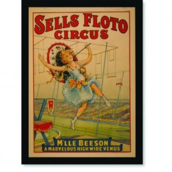 Quadro Poster Cinema Sells Floto Circus
