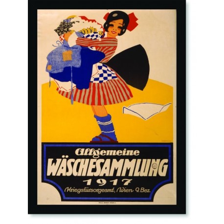 Quadro Poster Propaganda Allgemeine