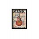 Quadro Poster Art Digital Musica 6199