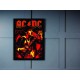 Quadro Poster Grandes Nomes da Musica ACDC 6238