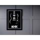 Quadro Poster Grandes Nomes da Musica ACDC 6239
