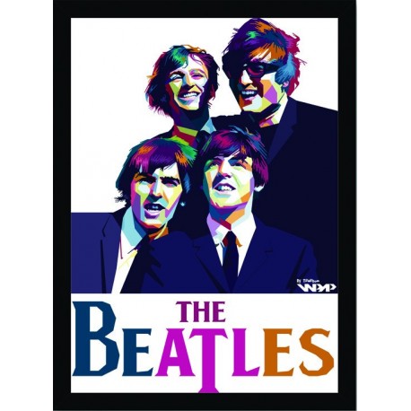 Quadro Poster Grandes Nomes da Musica Beatles 6244