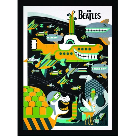 Quadro Poster Grandes Nomes da Musica Beatles 6251