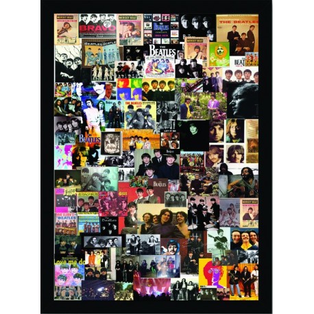 Quadro Poster Grandes Nomes da Musica Beatles 6255