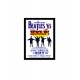 Quadro Poster Grandes Nomes da Musica Beatles 6256