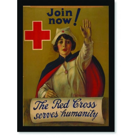Quadro Poster Propaganda The Red Cross