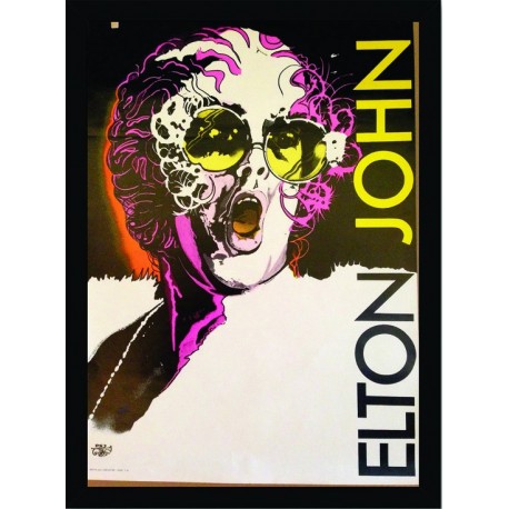 Quadro Poster Grandes Nomes da Musica Elton John 6268