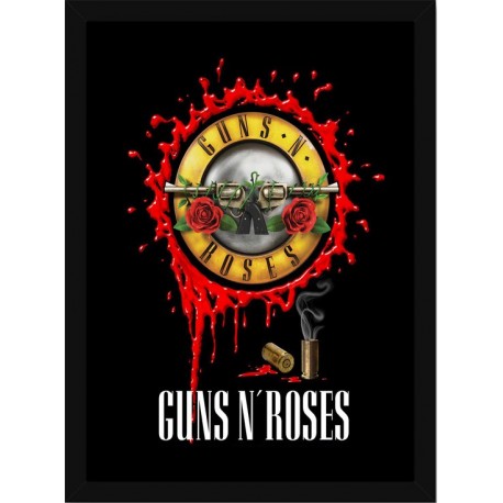 Quadro Poster Grandes Nomes da Musica Guns N Roses 6274