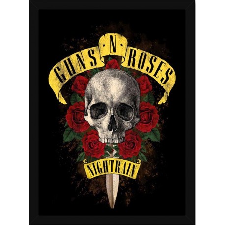 Quadro Poster Grandes Nomes da Musica Guns N Roses 6276