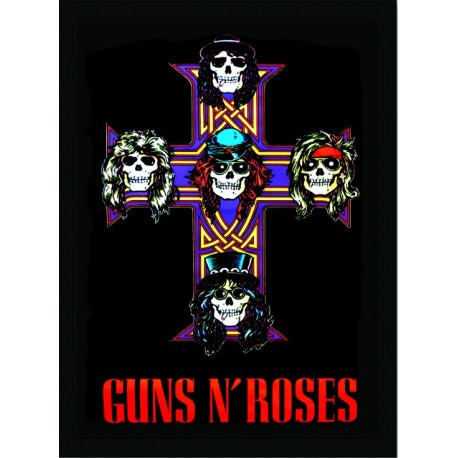 Quadro Poster Grandes Nomes da Musica Guns N Roses 6277