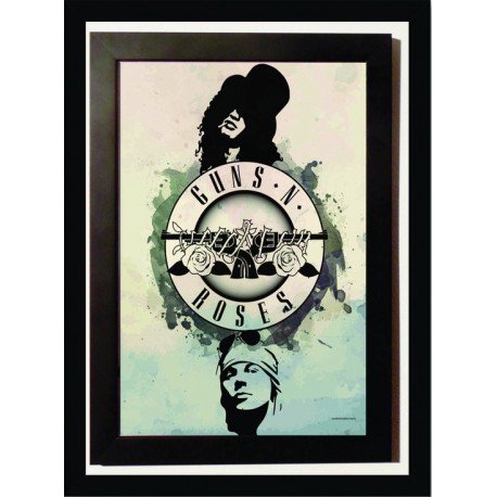 Quadro Poster Grandes Nomes da Musica Guns N Roses 6280