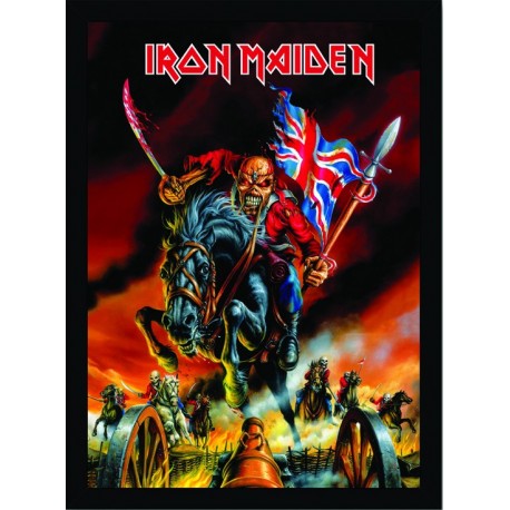 Quadro Poster Grandes Nomes da Musica Iron Maiden 6284
