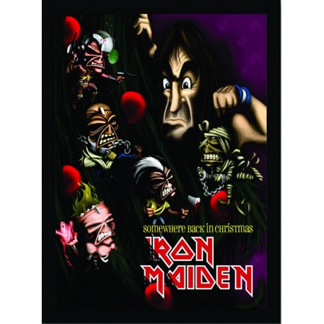 Quadro Poster Grandes Nomes da Musica Iron Maiden 6290
