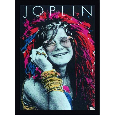 Quadro Poster Grandes Nomes da Musica Janes Joplin 6294