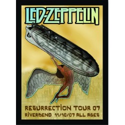 Quadro Poster Grandes Nomes da Musica Led Zeppelin 6305