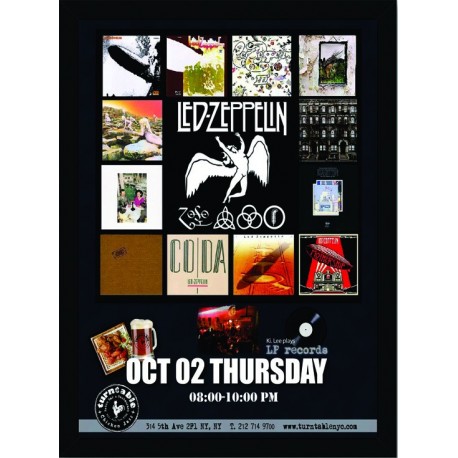 Quadro Poster Grandes Nomes da Musica Led Zeppelin 6306