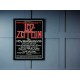 Quadro Poster Grandes Nomes da Musica Led Zeppelin 6307