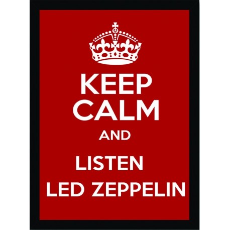 Quadro Poster Grandes Nomes da Musica Led Zeppelin 6308
