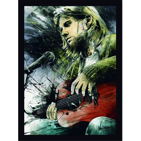 Quadro Poster Grandes Nomes da Musica Nirvana 6312
