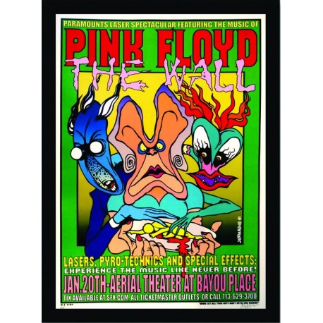 Quadro Poster Grandes Nomes da Musica Pink Floyd 6320
