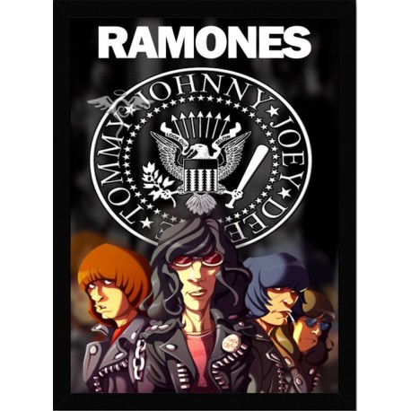 Quadro Poster Grandes Nomes da Musica Ramones 6322