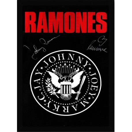 Quadro Poster Grandes Nomes da Musica Ramones 6323
