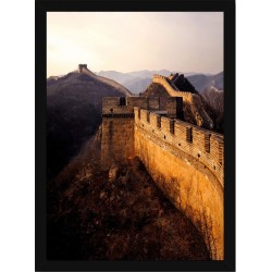 Quadro Poster Maravilhas do Mundo Muralhas da China 6381