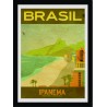 Quadro Poster Paisagens Retro 6385