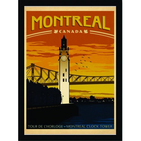 Quadro Poster Paisagens Retro 6416