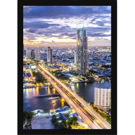 Quadro Poster Paisagem Melbourne Dubai 6427