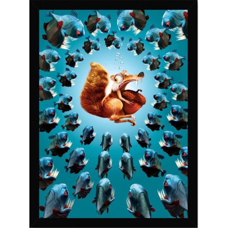 Quadro Poster Cinema Era do Gelo 6861