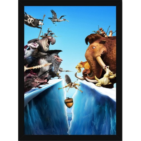 Quadro Poster Cinema Era do Gelo 6863