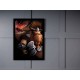 Quadro Poster Cinema Como Treinar seu Dragao 6886