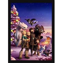 Quadro Poster Cinema Como Treinar seu Dragao 6889