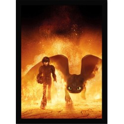 Quadro Poster Cinema Como Treinar seu Dragao 6892