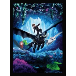 Quadro Poster Cinema Como Treinar seu Dragao 6893
