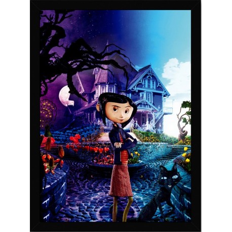 Quadro Poster Cinema Coraline 6896