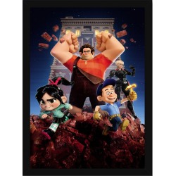 Quadro Poster Cinema Detona Ralph 6897