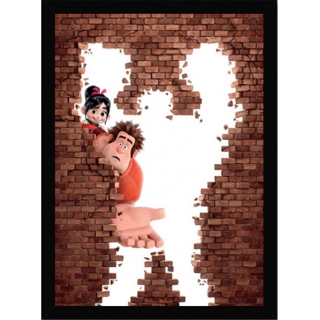 Quadro Poster Cinema Detona Ralph 6898