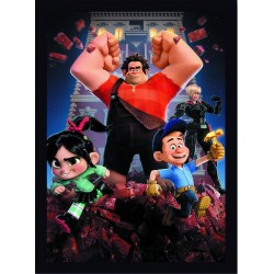Quadro Poster Cinema Detona Ralph 6901