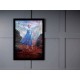 Quadro Poster Cinema Frozen 6915