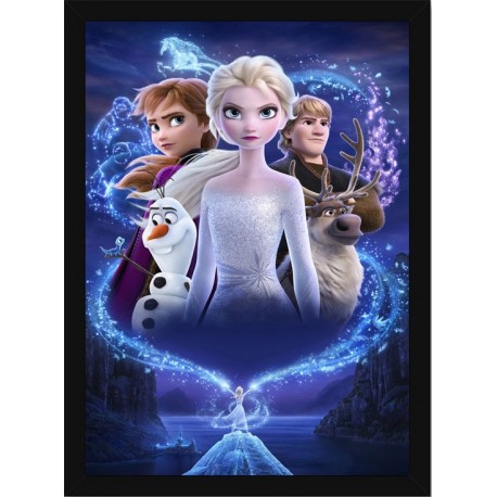 Quadro Poster Cinema Frozen 6918