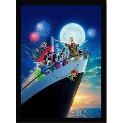 Quadro Poster Cinema Hotel Transilvania 6929